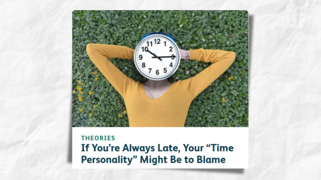 Screenshot of the Very Well Mind website with the guest post title appearing below.